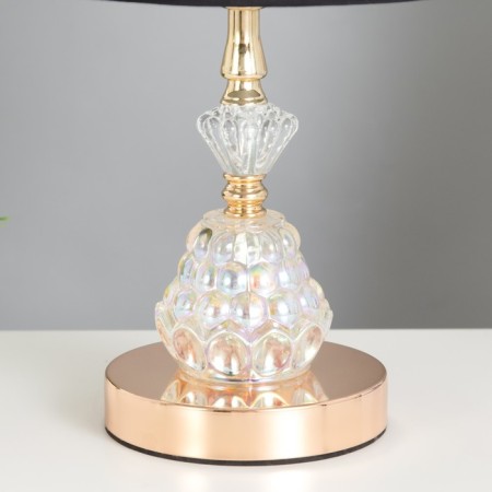 Justine table lamp 1x60W E27 gold 21x21x35 cm Risalux-3