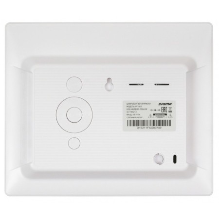 Digital photo frame Digma PF-843, 8 ", 1024x768, IPS, PDU plastic, video, white-4