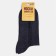 Men's socks collorista, graphite color, size 42 (27 cm)