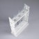 Wooden Kashpo 12.7 × 4.8 × 17.2 cm with 3 flasks "for you", we give white beautifully