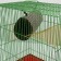 House "Ring" for rodents, 25*10*10 cm, whirlwind, brown