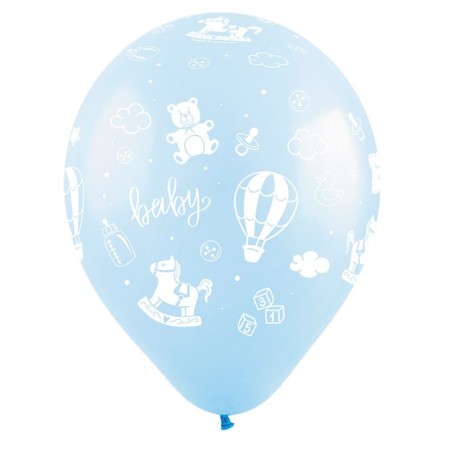 Latex ball 12 "Newborn" pastel, set of 50 pcs., Mix-1