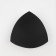 Cups for the bra “triangle”, 70-75 rr, pair, black color