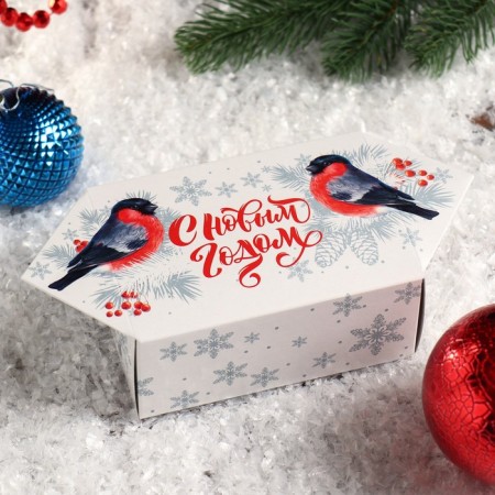Gift box "Silver", Small candy, 9 x 5.8 x 12.8 cm