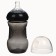 Finding bottle, Natural, 260 ml., +6 months, wide throat 50 mm, black color black