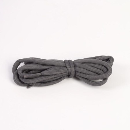 Shoes for shoes, steam, round, d = 5 mm, 90 cm, dark gray color-2