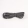 Shoes for shoes, steam, round, d = 5 mm, 90 cm, dark gray color