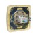 Single one -style luazon lighting "Orion", hidden, beige telephone