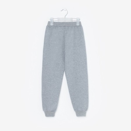 Kidsa (sweatshirt, trousers), color gray mix, height 98 cm (3 years)-14
