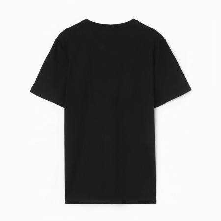 T -shirt male, black color, size 52-3