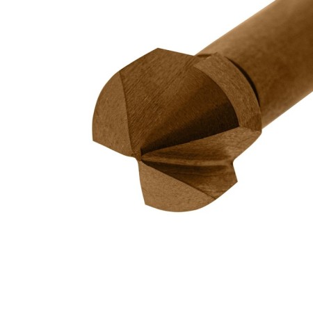 Senkovka cone Denzel under M6 72307, HSS, on metal, cylindrical shank, D = 12.4-1