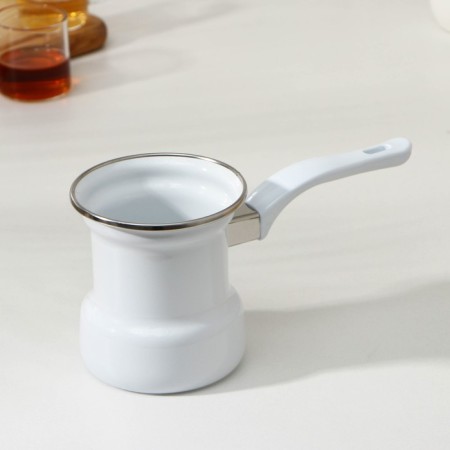 Coffee maker, 400 ml, induction, white color