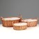 Set of breadbaskets 3 pcs, 38x29x13, 32x24x11, 27x21x9 cm