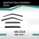 Defly window deflectors for Lada VAZ 2114, 2001-2014