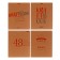 Notebook 48 sheets, in a cage, "craft", craft cardboard cover, offset block 65g/m², mix