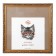 Photo frame plastic 40x40 cm, gold (plastic screen)
