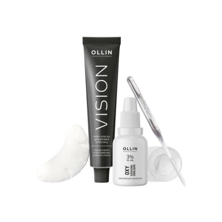 Vision eyebrow and eyelash eyebrows, light brown-1