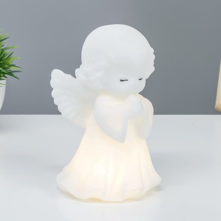 Spinker "Angel" LED battery 3XLR white 8.5x8x14.5 cm Risalux-1