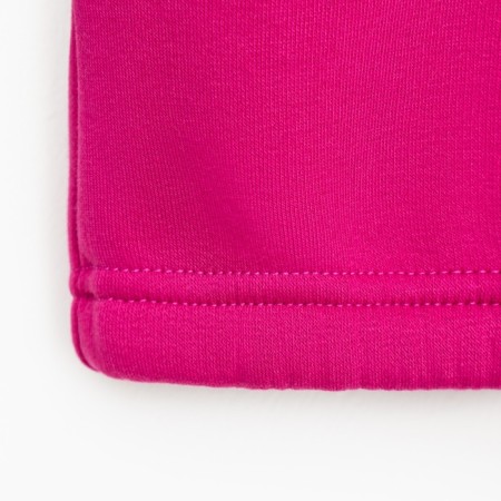 Kids (hoodies, trousers) minku: Basic Line Kids, Oversize, Fuchsia color, height 122-12