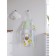 Apron kitchen with a photo print "Easter elements for scrapbooking", adjustable, size OS