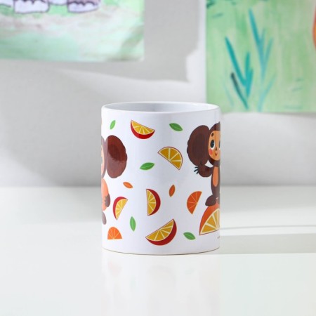 Mug "Cheburashka" Orange, 330 ml-2