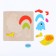 Children's wooden frames-lodges “Animals, insects” 15 × 15 × 0.5 cm, mix