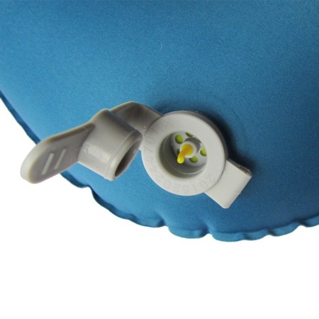 Road pillow under the neck Air, 44 x 37 x 8 cm, blue color-2