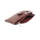 Cartholder on the button, brown color