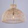 Ceiling Lamp from the rattan "Hendri" 1x120W, E27, 60x60x50 cm