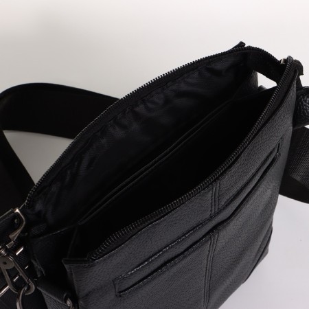 Male bag, black color-2