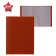 Folder with 30 A4, 500 microns, Calligrata, texture "Sand", Red