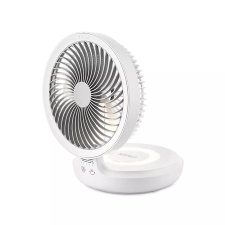 Portable fan KT-407, 4 speeds, desktop, 5 watts, white