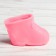 Bowns doll boots, sole length: 6.5 cm, 1 pair, pink color