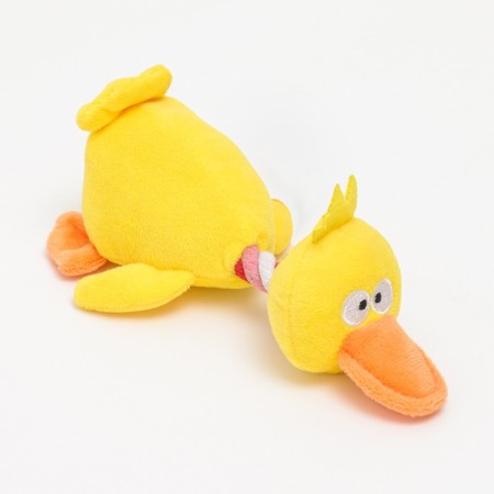 Textile toy "duckling", 19 x 11.5 cm, yellow-3