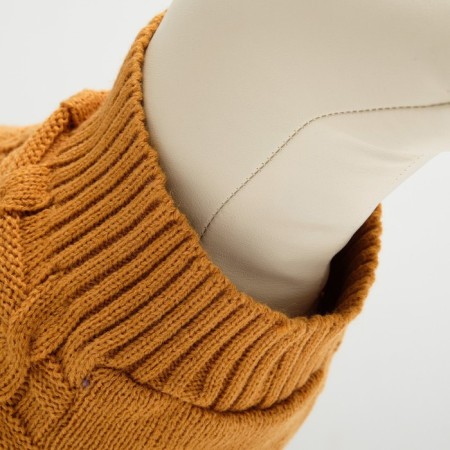 Sweater with openwork viscous, 2xl (DS 41, Osh 41, OG 36-60 cm), beige-3