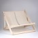 Double chair, fabric, needles, 100 × 115 × 78cm