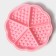 The form for baking the share "Sweets. Viennese waffles heart ", silicone, 21 × 2 cm, 5 cells, pink color
