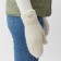Women's mittens MIST with rabbit wool, rr 22 cm, col. lactic