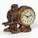 Tables table, fireplace "owl", 15 x 4 x 12 cm, d dial - 6.3 cm
