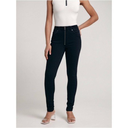 Women's jeans Conte Elegant Skinny, size S, color Washed Black