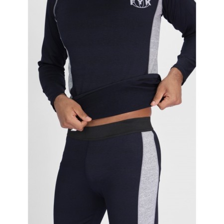 Male thermal underwear, size 52-54, dark blue color-2