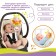 Musical suspension "bee zhu", groovy, on a crib, stroller, crumb I