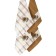 A set of wuffed napkins Diva Afrodita "Coffee", size 45x65 cm, 4 pcs