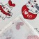 Waffle kitten white kitchen 45x60cm, 150g/m, HL 100%