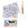 Set for creativity: manufacture of toppers, coloring “Sea”