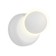 LED LED Wall lamp with AMBRELLA LIGHT, WALL, FW115, LED, 5 W, 350LUM, 3000K, white sand color