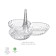 Guzzini Tiffany Menacle, transparent color