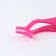 Pinzet for overhead eyelashes, 10.8 × 1.8 cm, pink color