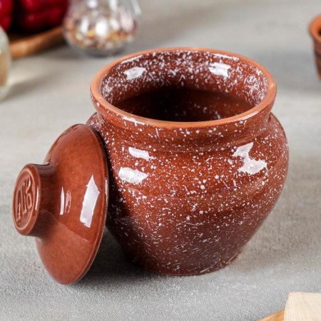 Potter traditional "brown marble", 0.6 liters-1