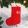Santa Claus with long legs, 19x25 cm, red toe.